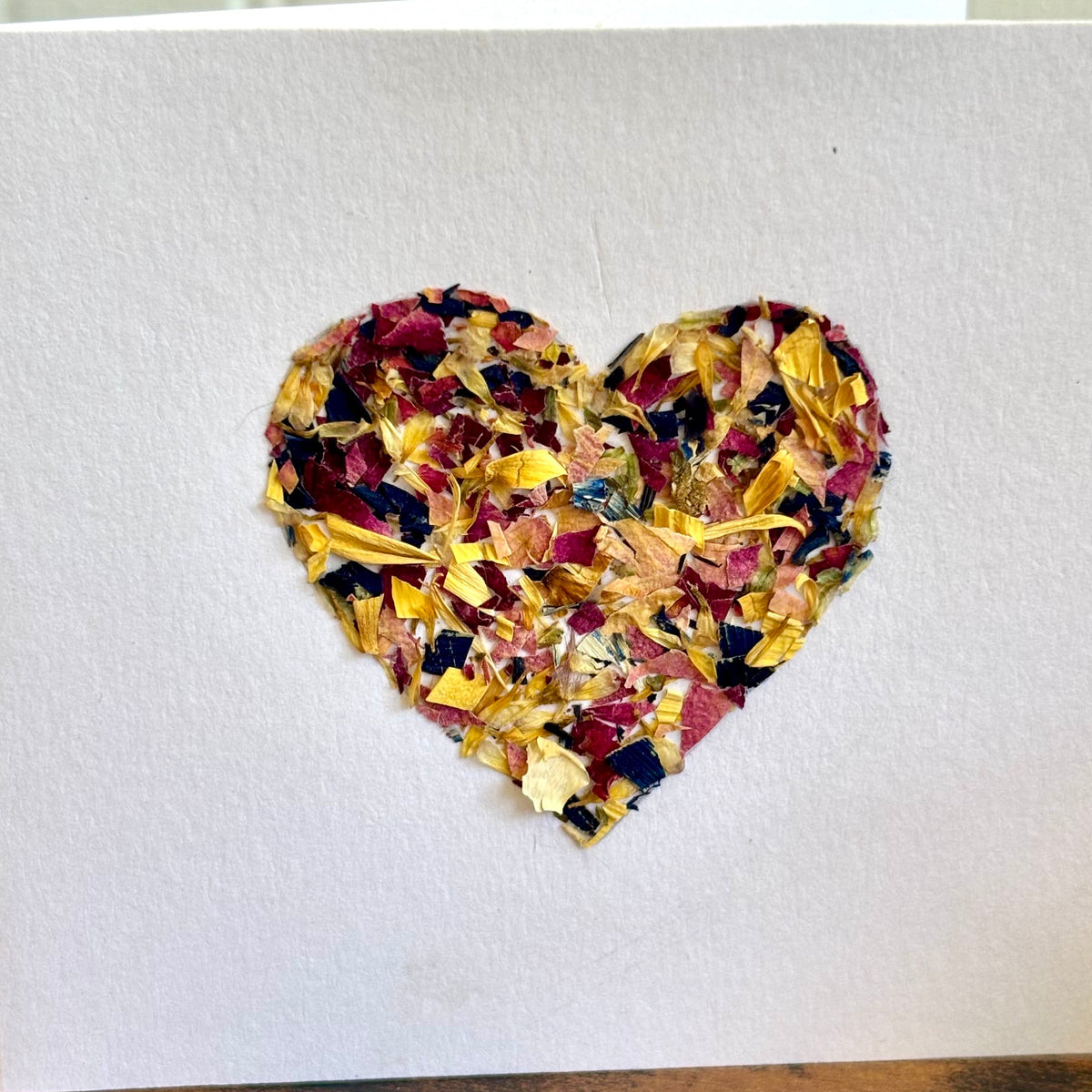 Heart Card | Made With Your Flowers