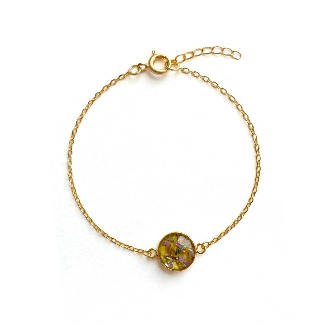 Flower Preservation Bracelet | 14k Gold-Filled