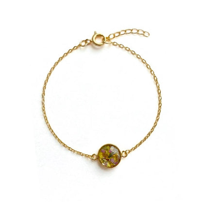 Flower Preservation Bracelet | 14k Gold-Filled