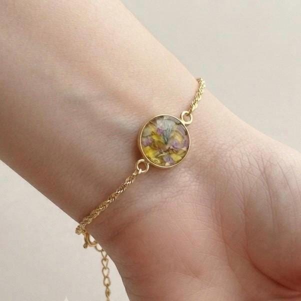 Flower Preservation Bracelet | 14k Gold-Filled