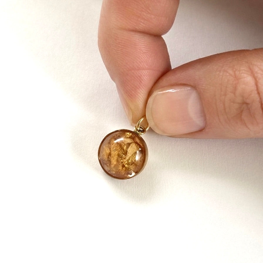 Flower Preservation Charm | 14k Gold-Filled