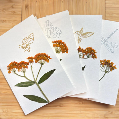 Pressed Wildflower Cards
