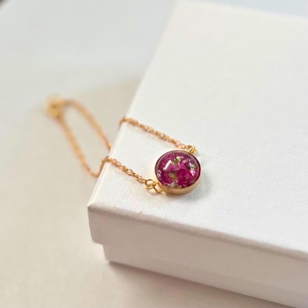 Flower Preservation Bracelet | 14k Gold-Filled