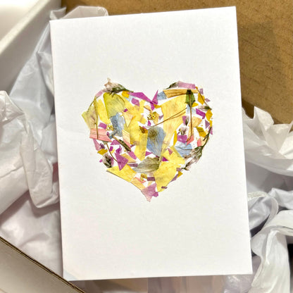 Heart Card | Made With Your Flowers
