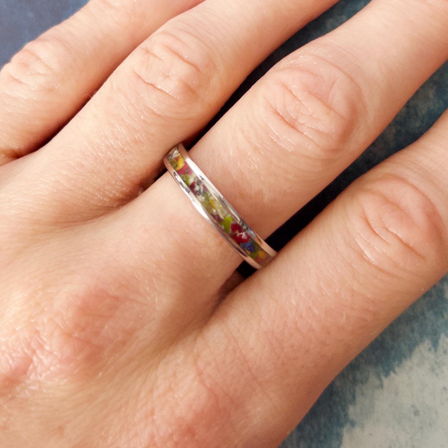 Flower Preservation Ring | Stainless Steel
