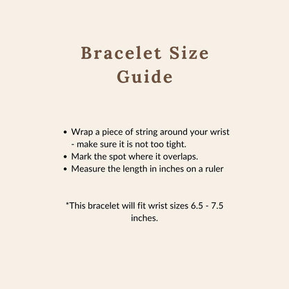 Silver Flower Preservation Bracelet | Sterling Silver