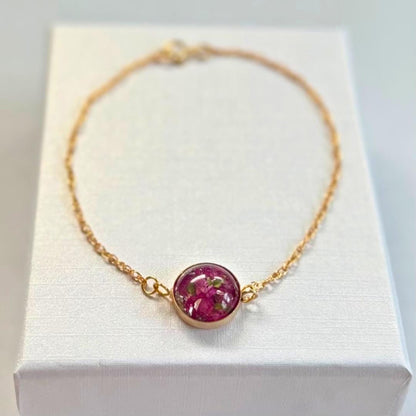 Flower Preservation Bracelet | 14k Gold-Filled
